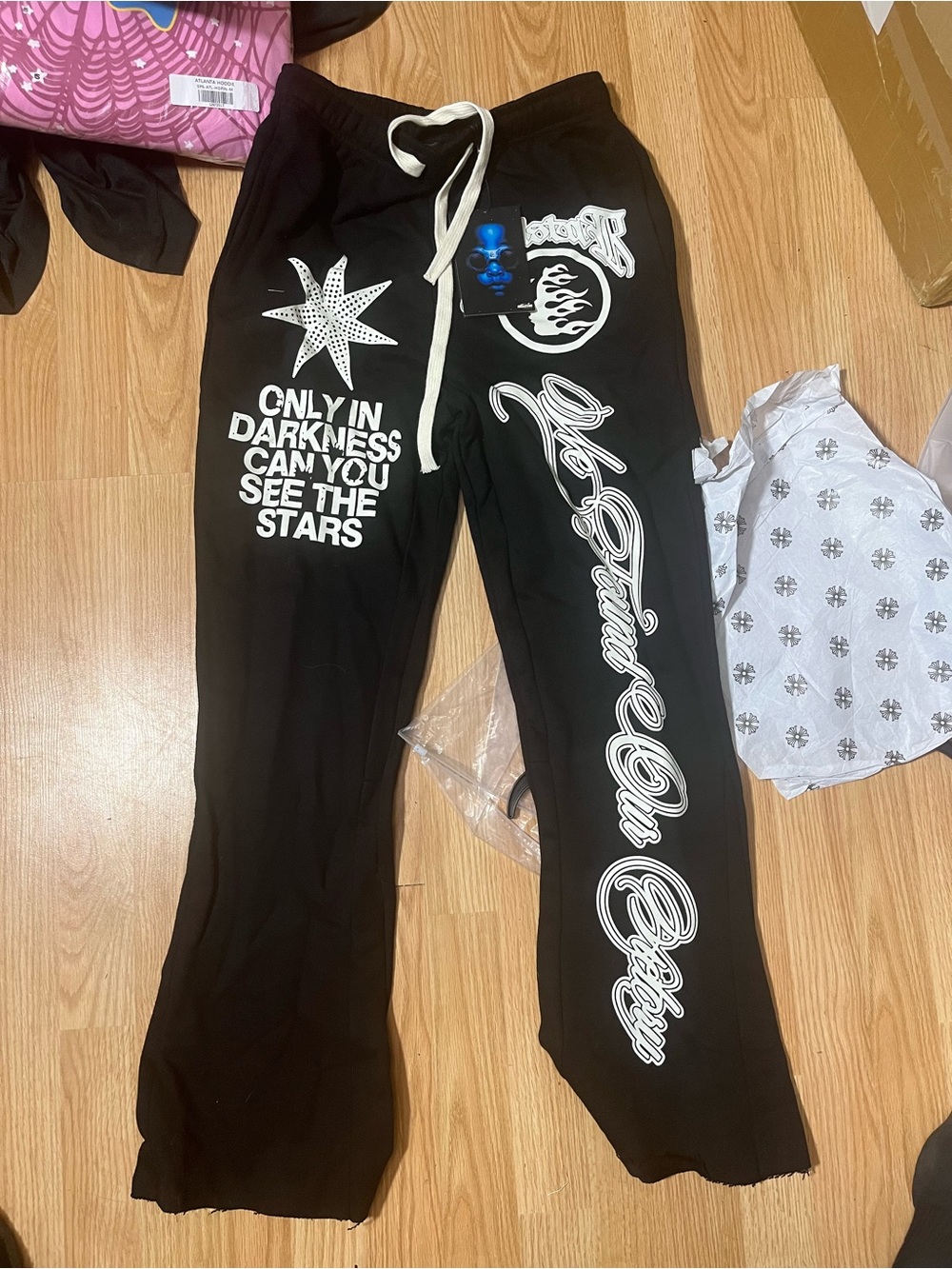 Hellstar Sweatpants with Graphic design